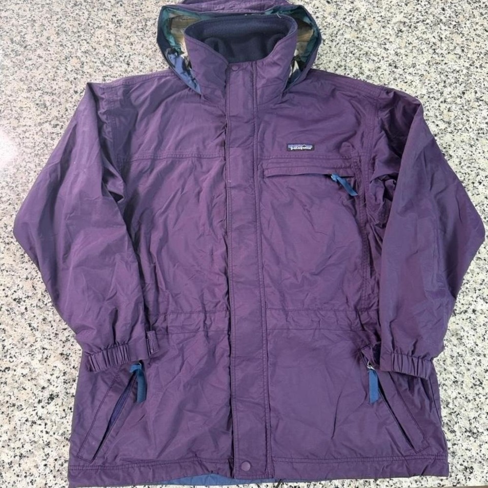 Patagonia Vtg 90's Women's Glade Runner Lined Rain Wind Jacket XS 51884